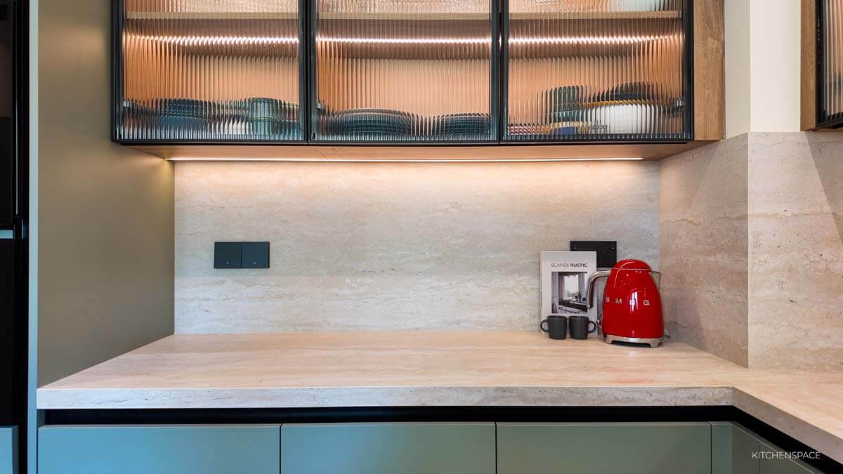 Modern Sage Green Kitchen